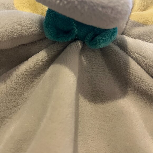 HONEY BUNNY Security Blankey Lovey Blankey Plush Elephant Glasses Bow Tie - Picture 4 of 8